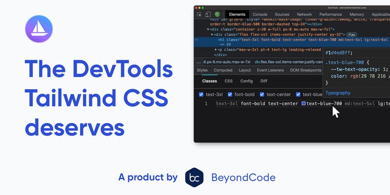 DevTools for Tailwind CSS