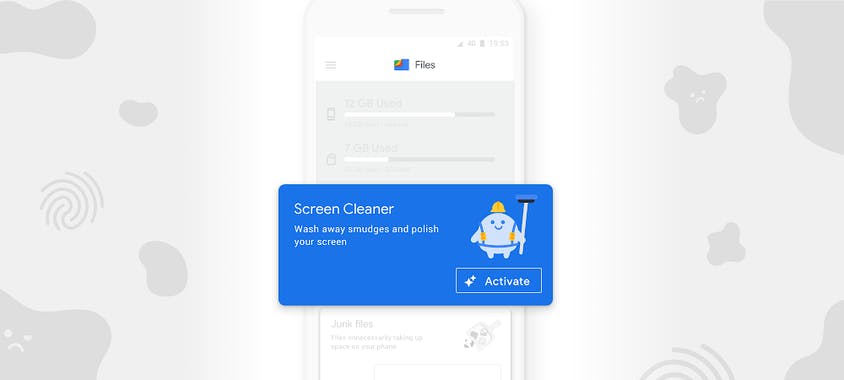 Screen Cleaner by Google Files