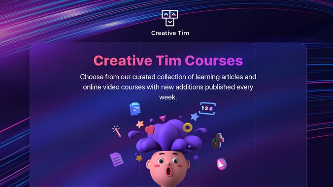 Creative Tim Courses