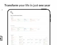 1 Year Transformation Board