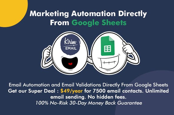 Google Sheets Email Marketing