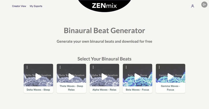 Binaural Beat Generator