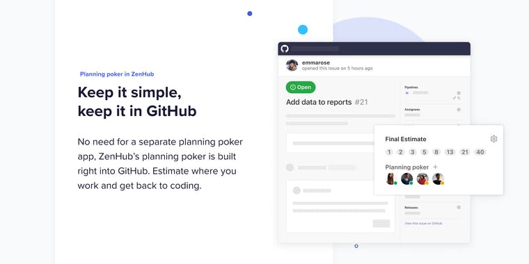 Planning Poker for GitHub