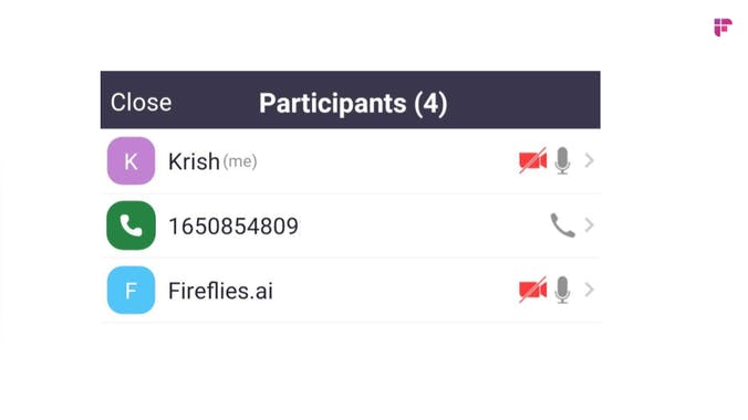 Fireflies AI assistant for Zoom meetings
