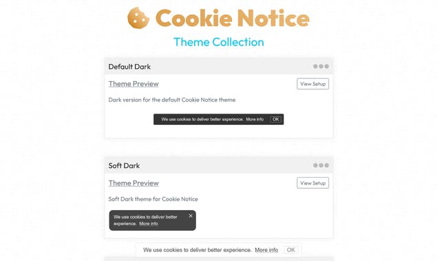Cookie Notice For Websites