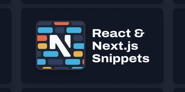 React and Next.js Snippets
