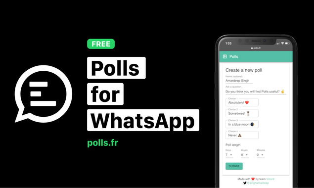 Polls for WhatsApp