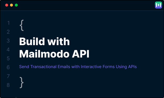 Mailmodo Email API