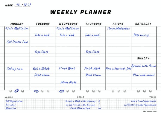 Weekly Planner