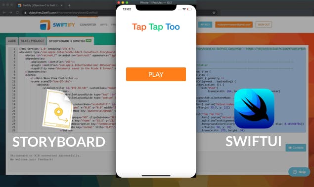 Storyboard to SwiftUI Converter