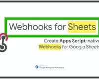 Webhooks for Sheets