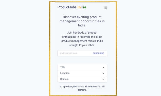 ProductJobs India
