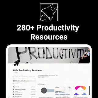 280+ Productivity Resources
