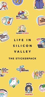 Life In Silicon Valley Stickers