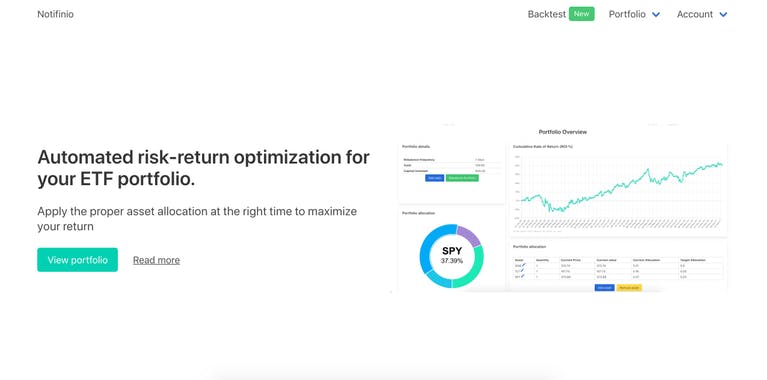 Notifinio Robo advisor