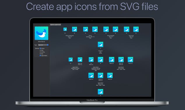 SVG Assets for Mac