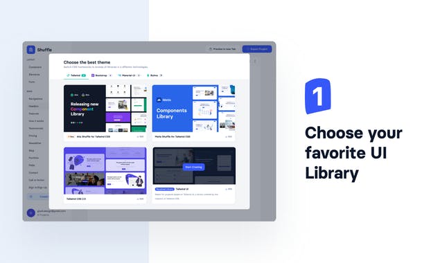 UI Libraries by Shuffle