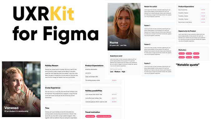 UX and Research Kit for Figma