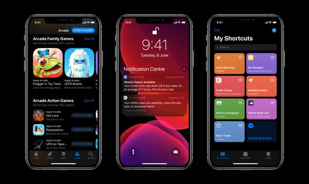 iOS 13 GUI