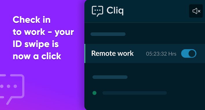 Remote Work in Cliq