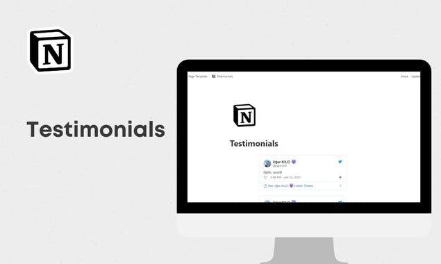 Notion Landing Page Template