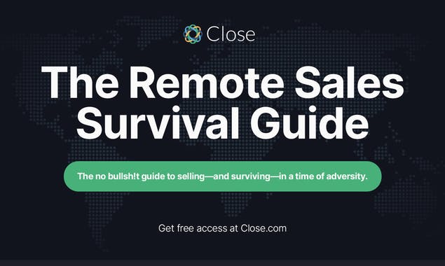 The Remote Sales Survival Guide