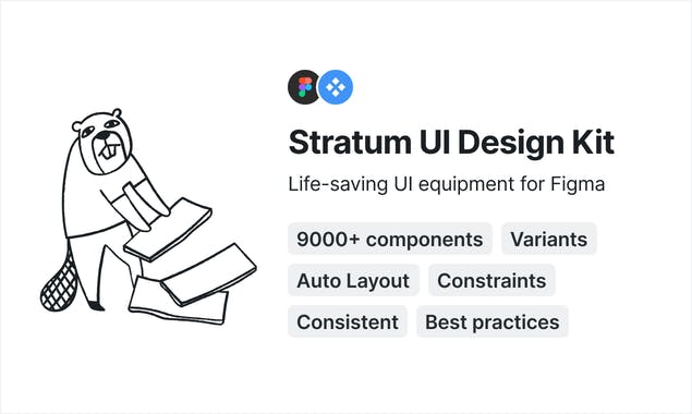 Stratum UI Design Kit for Figma