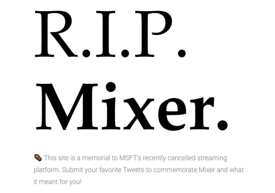 Mixer.RIP