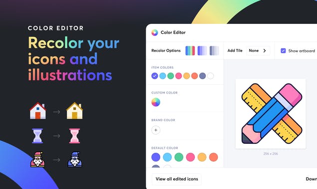 Iconscout Color Editor