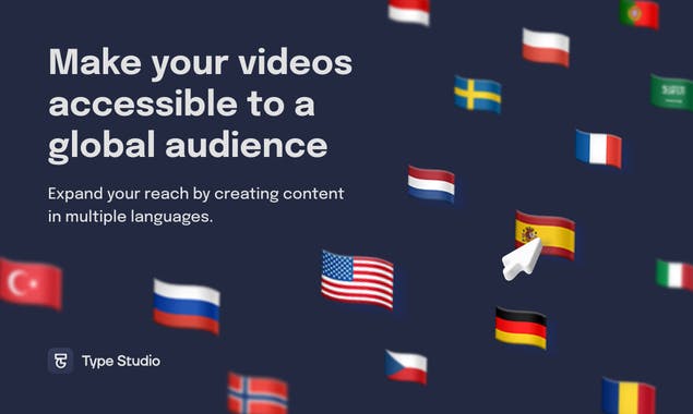 Translate Video by Type Studio