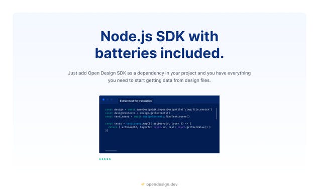 Open Design SDK