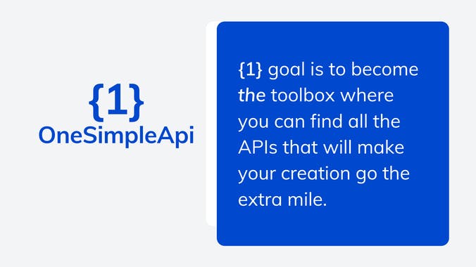 OneSimpleApi.com