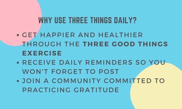 Three Things Daily