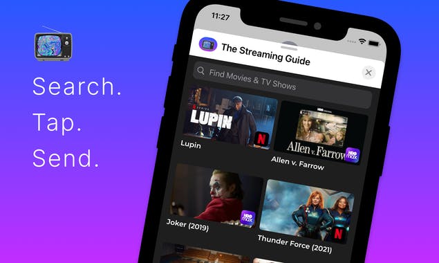 The Streaming Guide for iMessage