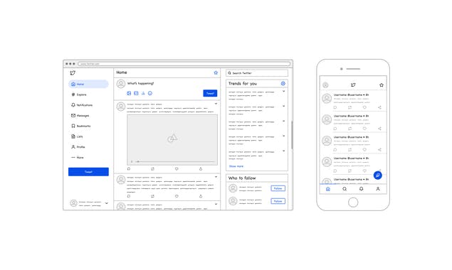 Lo-fi Wireframe Kit for Figma