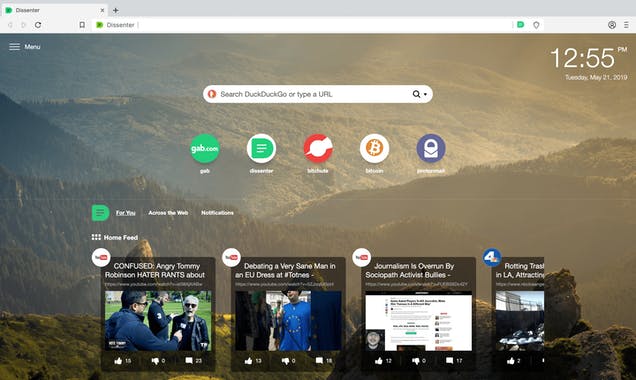 Dissenter Browser