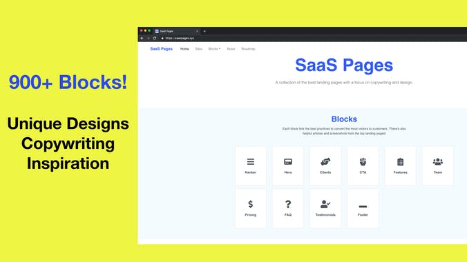 SaaS Pages