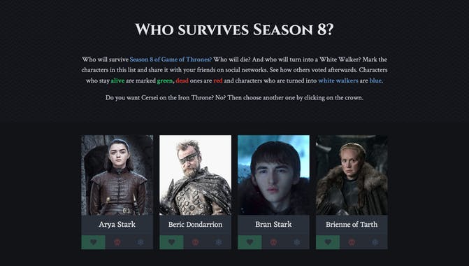 Who Survives Season 8