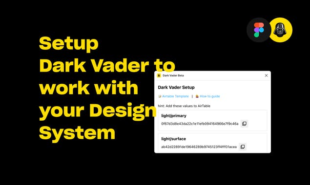Dark Vader for Figma