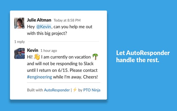 AutoResponder for Slack