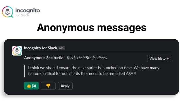 Incognito for Slack