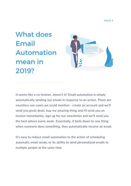 The Complete Email Automation Guide 2019