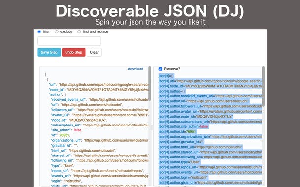 JSON Manipulator