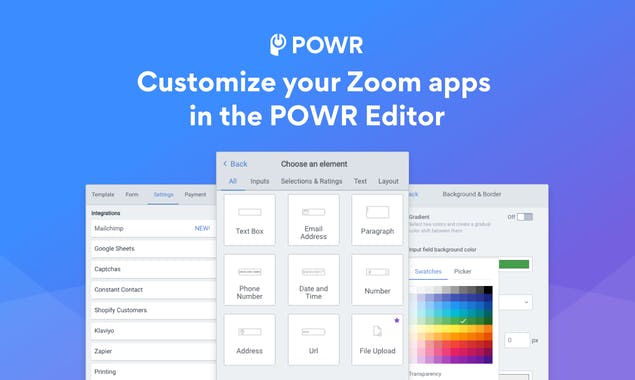 POWR for Zoom