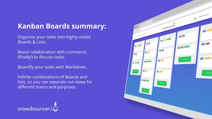 Kanban Boards by Crowdsourcer.io