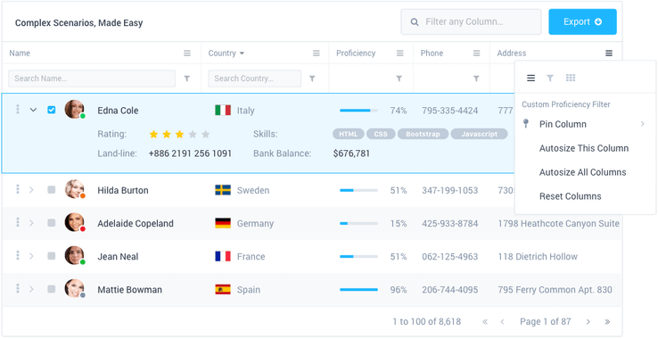 Airframe React Dashboard (Free)