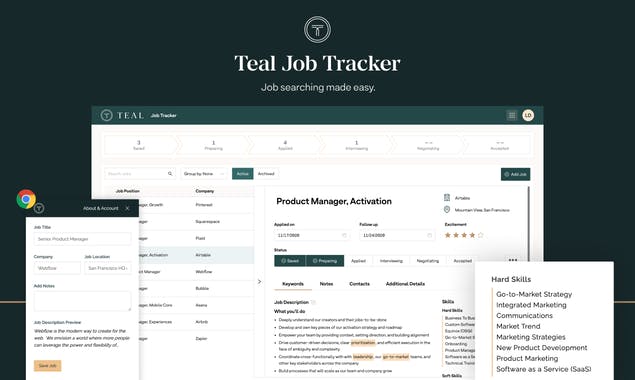 Job Tracker by Teal