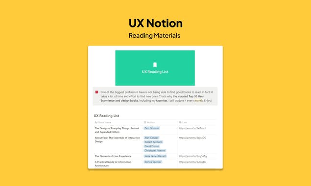 UX Notion