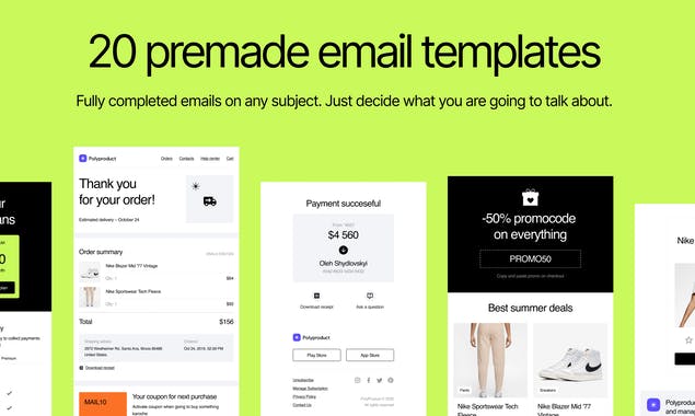 Polybox Email Templates