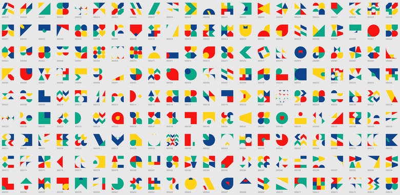 1300 Geometric Shapes